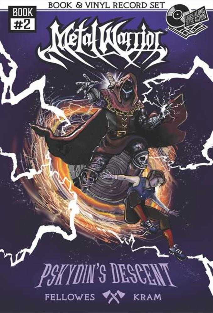 Metal Warrior TPB #02 Psykdins Descent With 7 Inch Vinyl