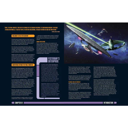game rules and space ship art