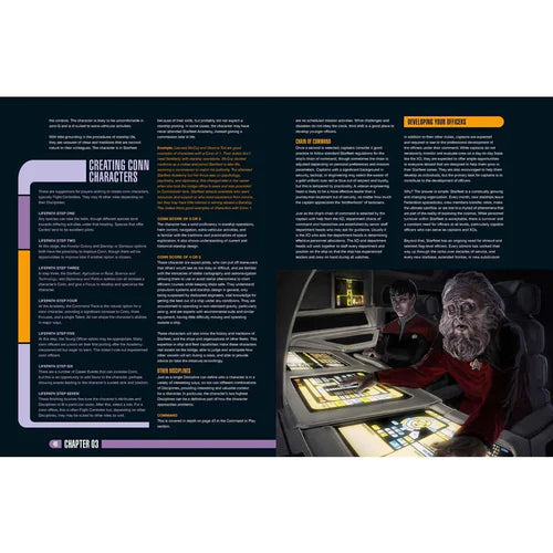 Game rules with characters