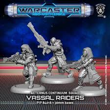 Warcaster Aeternus Continuum Vassal Raiders Squad