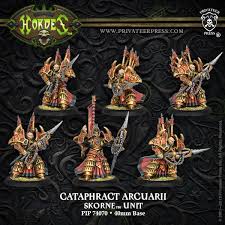 Hordes: Skorne Cataphract Arcuarii Unit (Plastic)