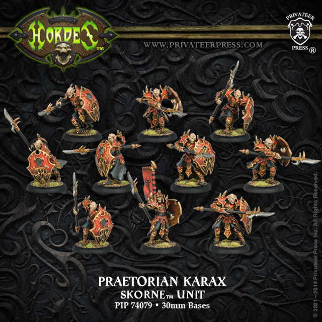 Hordes: Skorne Praetorian Karax Unit (Plastic)