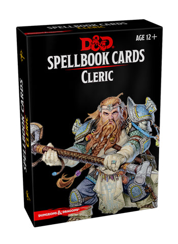 D&D Spellbook Cards - Spellbook Cards Cleric