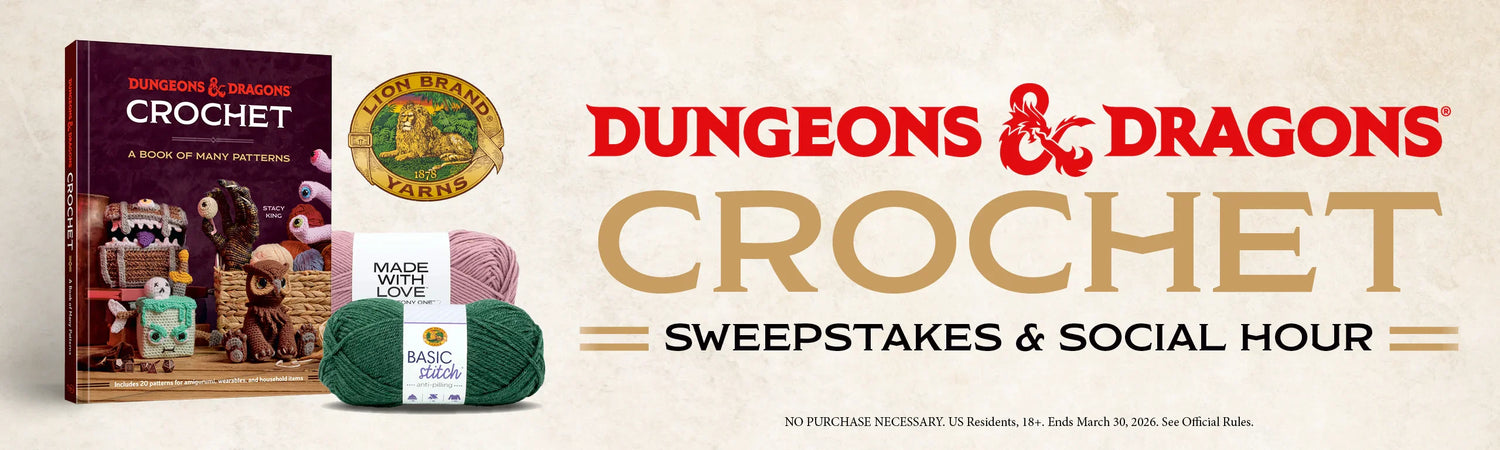 Dungeons & Dragons Crochet Preorder