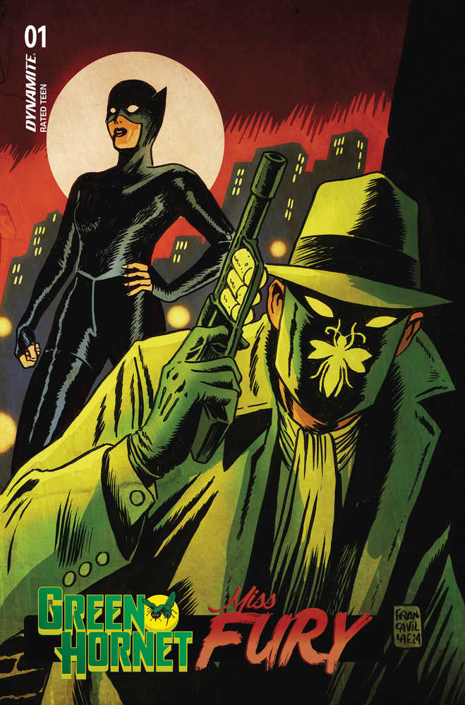 Green Hornet Miss Fury #1 Cover A Francavilla