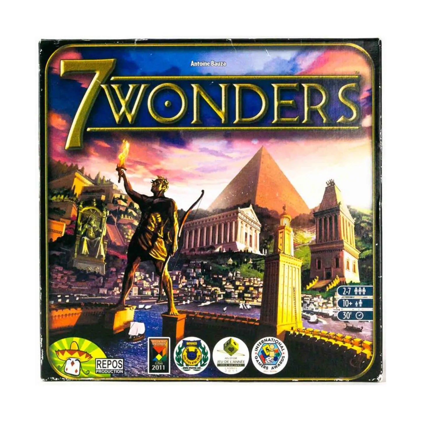 7 wonders core game box
