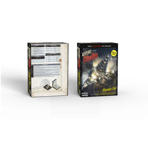 Two gaming product boxes on a white background