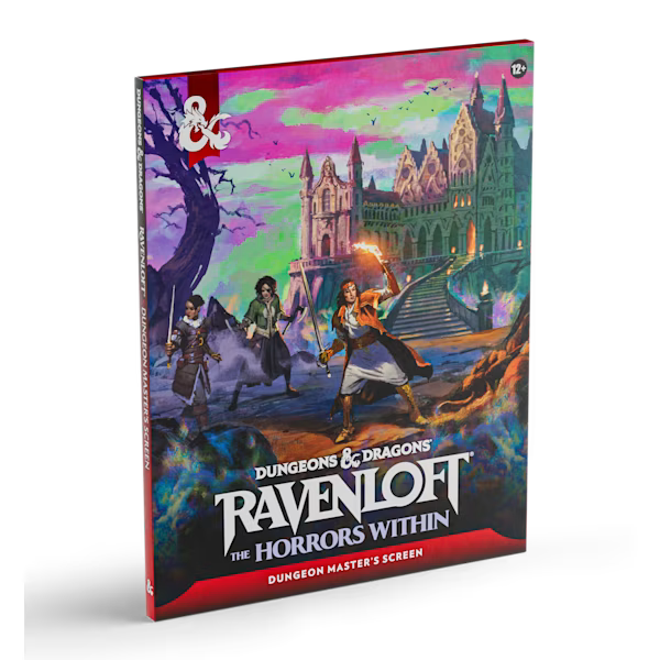 ravenloft DM screen front