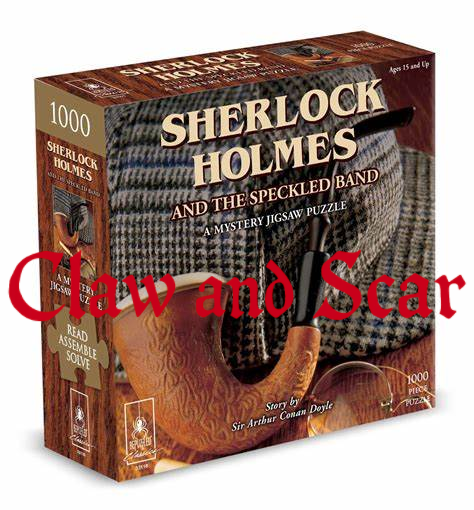 Sherlock Holmes and the Speckled Band: A Mystery Jigsaw Puzzle (Claw and Scar)