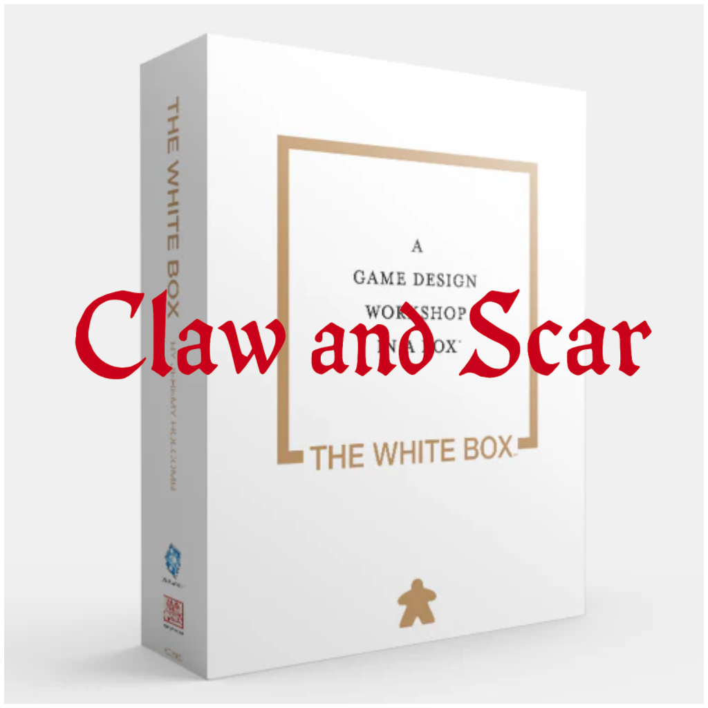 The White Box: A Game Design Kit In a Box (Claw and Scar)