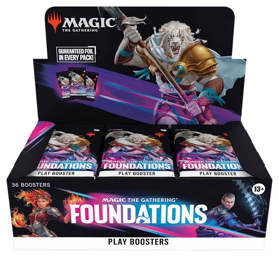 Foundations Play Booster Display