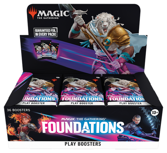 Foundations Play Booster Display