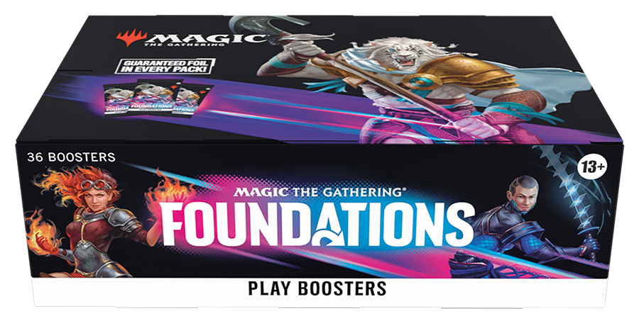 Foundations Play Booster Display