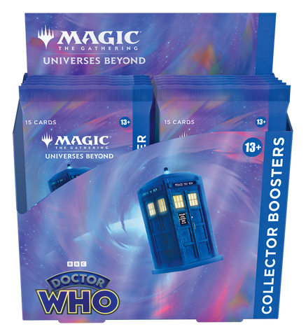 Universes Beyond: Doctor Who Collector Booster Display