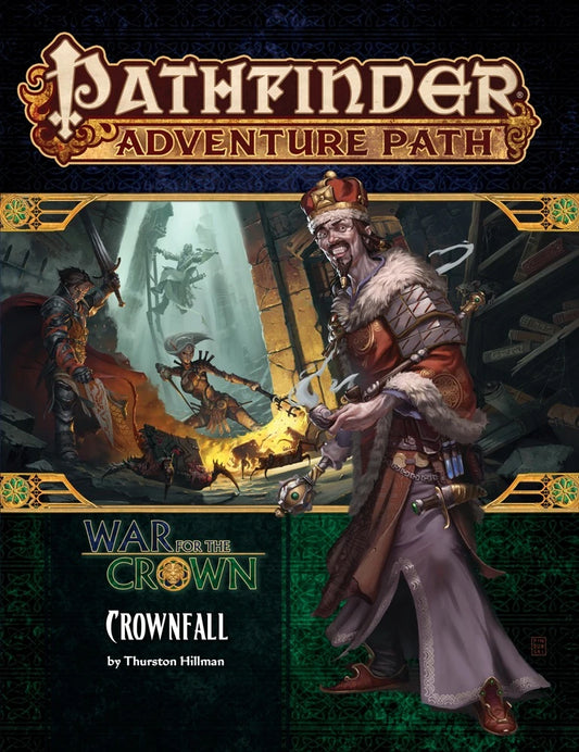 crownfall cover with man in a crown