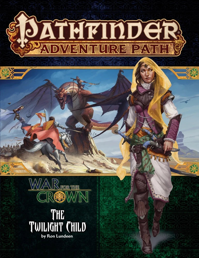book cover with female warrior and dragon