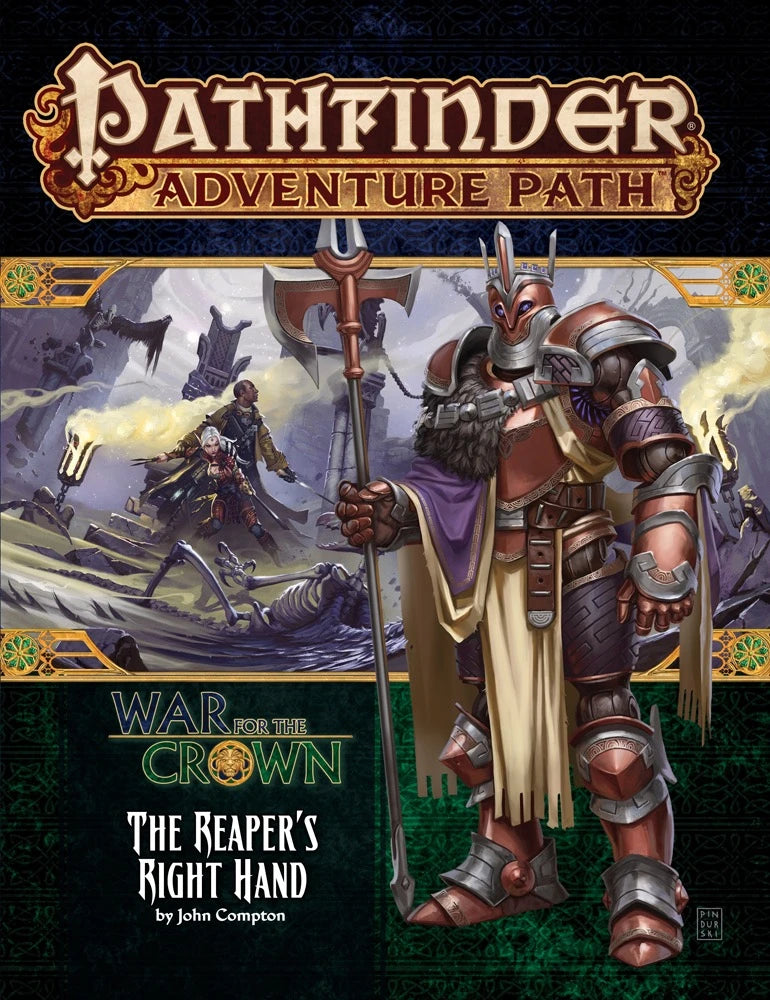 book cover with heavily armored fantasy soldier