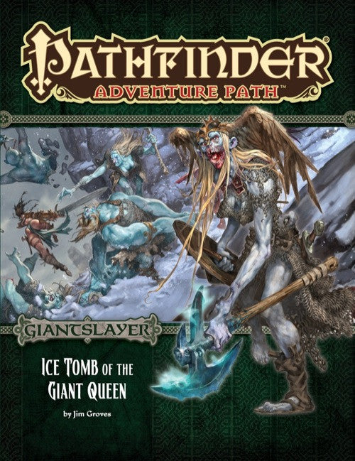 Cover of 'Ice Tomb of the Giant Queen' from Pathfinder Adventure Path series