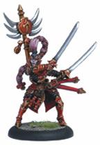 Hordes: Skorne Archdomina Makeda Warlock (White Metal)