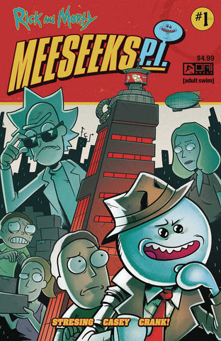 Rick And Morty Meeseeks Pi #1 Cover A Stresing (Mature)