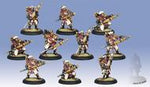Warmachine: The Protectorate of Menoth Deliverers Unit (10)(White Metal)