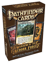 Pathfinder RPG: Campaign Cards - Wardens of the Reborn Forge