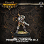 Warmachine: Mercenaries Gastone Crosse Character Solo (White Metal)