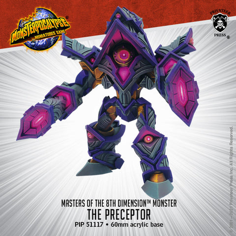 Monsterpocalypse: Masters of the 8th Dimension The Preceptor Monster (Resin/Metal)