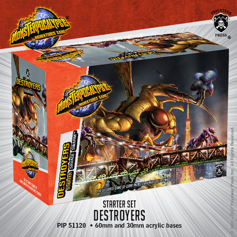 Monsterpocalypse: Destroyers Savage Swarm Starter Set (Resin and White Metal)