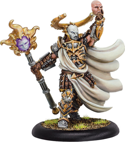 Hordes: Grymkin The Heretic Warlock (Resin and White Metal)