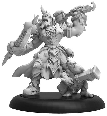 Warmachine: Cryx Jussika Bloodtongue - Character Command Attachment (Resin and White Metal)