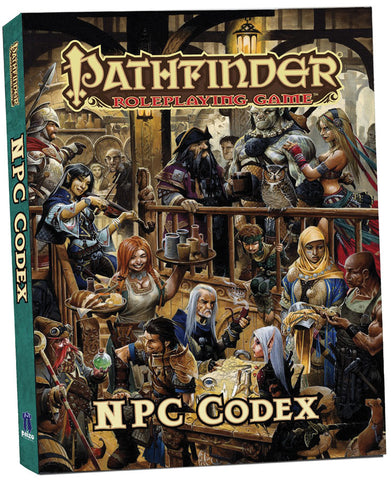 Pathfinder RPG: NPC Codex (Pocket Edition)(Damaged Binding)