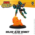 Riot Quest: Major Aline Bennet Scout (White Metal)