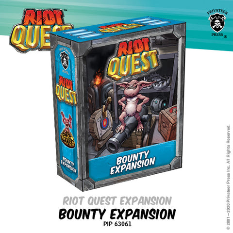Riot Quest: Bounty Tokens Expansion (metal)