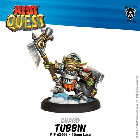 Riot Quest: Tubbin Guard (metal)