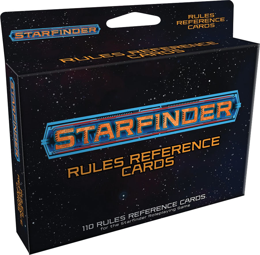 Starfinder RPG: Rules Reference Cards Deck