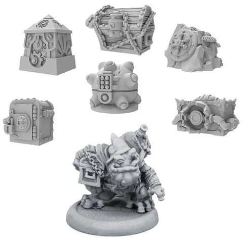 Riot Quest: Treasure Pack & Flugwug the Filcher Treasure Chest Expansion (Resin and White Metal)