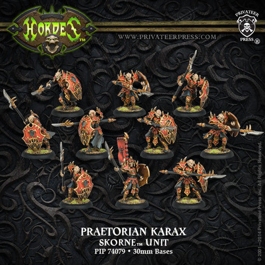 Hordes: Skorne Praetorian Karax Unit (Plastic)