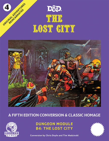 Original Adventures Reincarnated: #4 - The Lost City