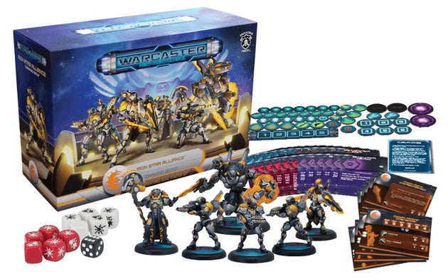 Warcaster: Iron Star Alliance Command Group Starter Set (Metal)