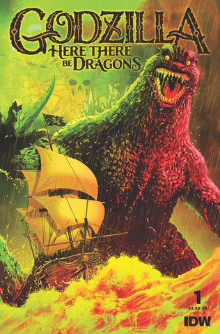 Godzilla: Here There Be Dragons #1 Cover A (Miranda)