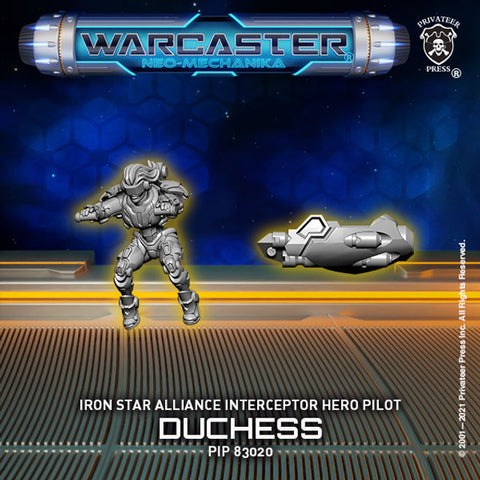 Warcaster: Duchess (Metal/Resin)