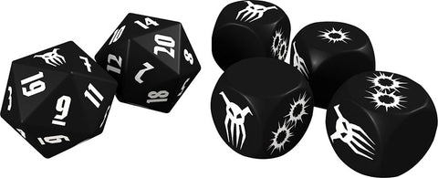 Achtung! Cthulhu 2d20: Black Sun Dice Set