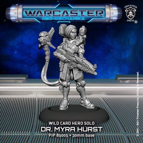 Warcaster:Wild Cards Hero Solo Doctor Myra Hurst