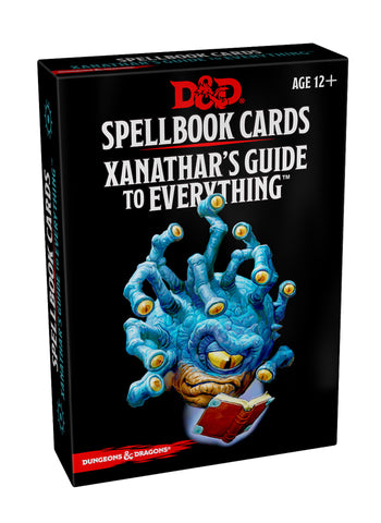 D&D Spellbook Cards - Spellbook Cards Xanathar