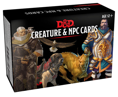 [EN] D&D Spellbook Cards - Creatures & NPCs