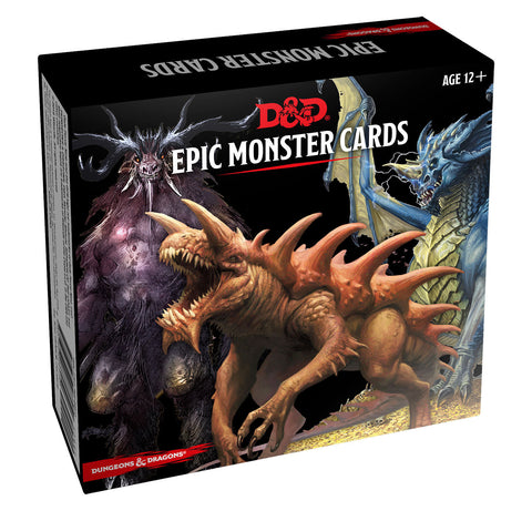 [EN] D&D Spellbook Cards - Epic Monsters