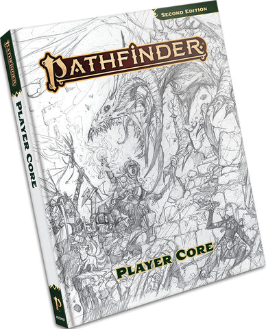 Pathfinder RPG: Player Core Rulebook Hardcover (Sketch Cover Edition) (P2)