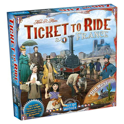 Ticket to Ride: France-Old West Map 6