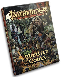 Pathfinder RPG: Monster Codex Hardcover